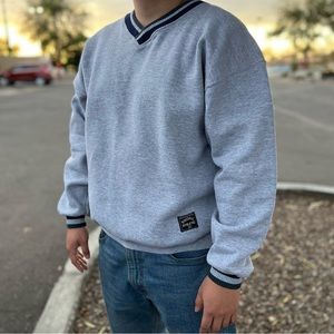 Men’s Vintage Russell Athletic crewneck. Used boyfriend as model.